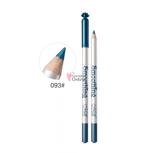 Creion pentru contur ochi Smoothing Eyeliner Pencil M&N, Cod 093 Albastru